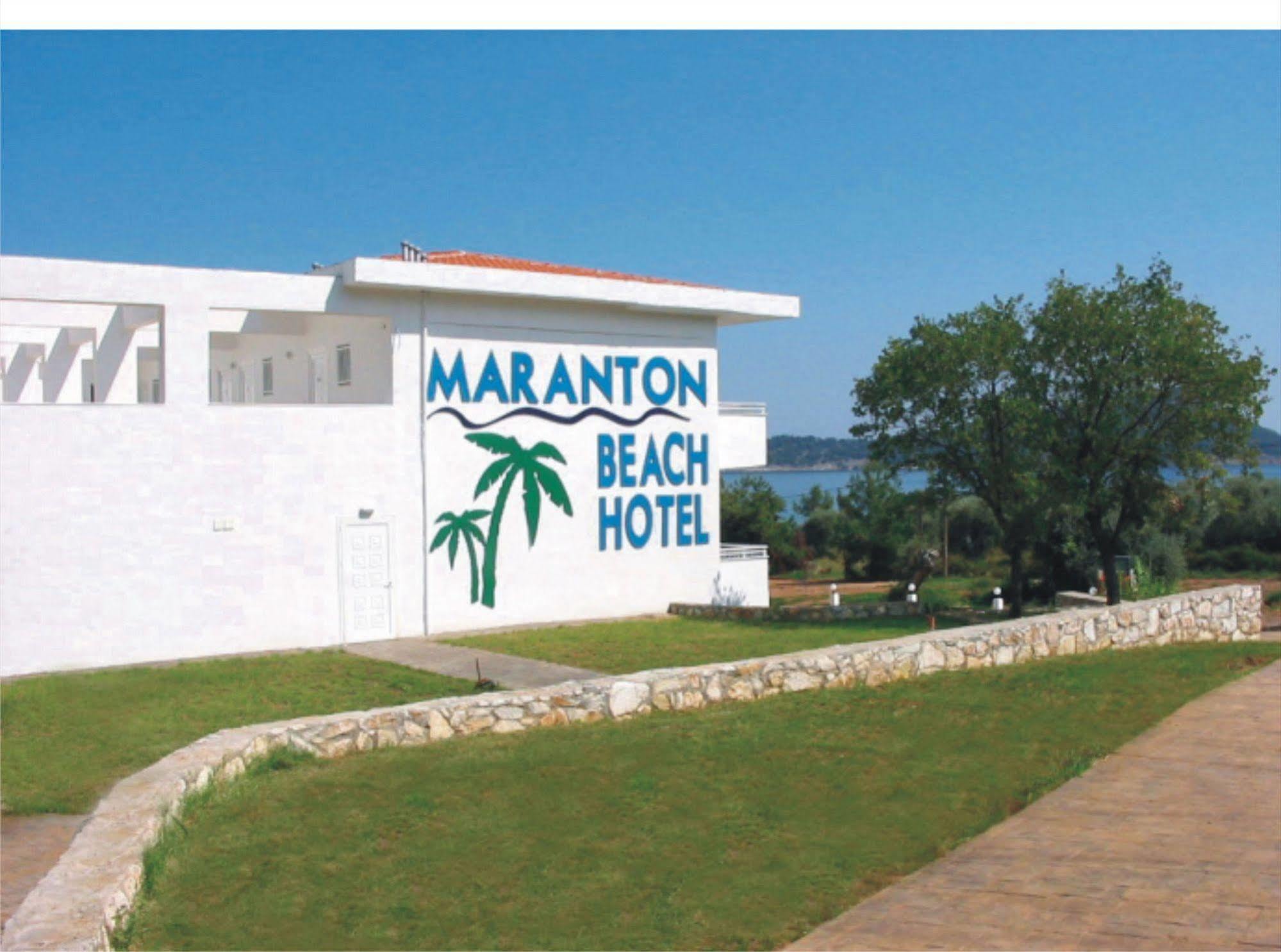 Maranton Beach Hotel Koinira Dış mekan fotoğraf